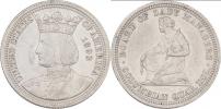 1/4 Dolar 1893 - královna Isabela