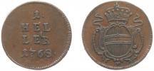 Cu Haléř 1768