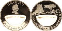 10 Dollars 2012 - zlato Jižní Afriky (s průhledným oválem naplněn ým zlatými kuličkami - nugety ) KM -