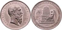 Kleeberg - cínová úmrtní medaile 19.6.1867 - hlava