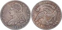 50 Cent 1833 - hlava Liberty