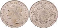 20 Krejcar 1852 A - hlava zleva