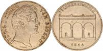 2 Tolar (3 1/2 Gulden) 1844 - Feldherrnhalle KM 818 (43 7) "R" 36