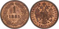 1 kr. 1885 b.zn.