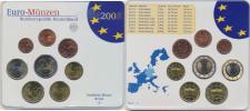 Ročníková sada mincí EURO 2003 minc. A (1