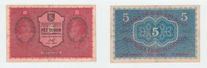 5 Koruna 1919