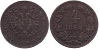 4 Grajciar 1864