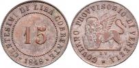 15 Centesimi 1848 ZV