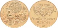 5000 Koruna 1998 - Karel IV. - universita