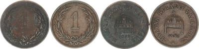 1 Fillér 1897 KB