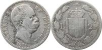 2 Lire 1881 R            KM 23        Ag 835  10 g