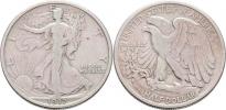 1/2 Dolar 1917 - stojící Liberty