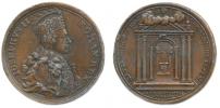 J.L.Oexlein - medaile na korunovaci na římského krále 3.4.1764#Br