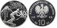 10 Zlotych 1998 MW - OH Nagano        Y. 341     Ag 925  14