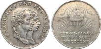 Malý žeton na uherskou korunovaci v Bratislavě 28.9. 1830  ...