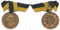 Nesign. - medaile na 60 let vlády VIRIBUS UNITIS 1848 - 1908