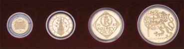 Sada zlatých mincí 1997 - české mince (10000