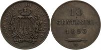 10 Centesimi 1893
