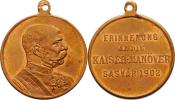 Sasvár 1902 - portrét Fr.Josefa I. zprava / 4-řádkový