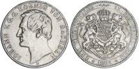 Jan (1854-73). 2 tolar 1861 B. KM-1215. dr. škr.