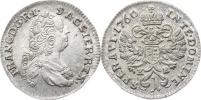 1 kr. Ag 1760 K-B