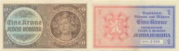 1 K  b.l. /1940/ sér. D 005      neperf.     Baj. 30;  Hej. 30 a