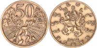 50 hal. 1949 - bronzový odražek         "R"    (3