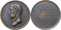Medaile 1838 na holdování v Tyrolsku - hlava zleva