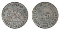 15 Centesimi 1848 Z.V.