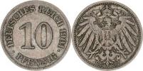 10 Pfennig 1901 E
