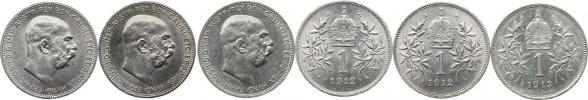 1 Koruna 1912 (2x)