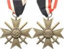 Medaile "Kriegsverdienstkreuz 1939" - s meči  II. třída  bronz