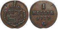 Heller 1777 G Günzburg. Nov.-23. n. naprask. hrana