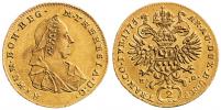 2 dukát 1775 HG, Her. 72, 6,97 g