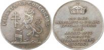 Velký žeton na českou korunovaci 6.9. 1791 v Praze