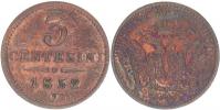 3 Centesimi 1852 V - IMPERO AUSTRIACO