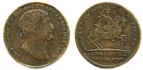 Napoleon I. - medaile na zahájení mírových rozhovorů po bitvě