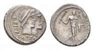 C. Antius C.f. Restio.  Denarius circa 47