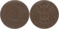 1 Pfennig 1892 G             "R"