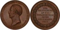 Brandt - úmrtní medaile 15.3.1835 - poprsí zleva