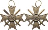 Medaile "Kriegsverdienstkreuz 1939" - s meči  II. třída  bronz