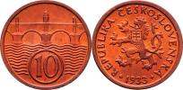 10 Haléř 1933 (CuZn)