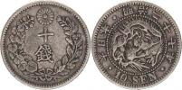 10 Sen rok 27 (1894)         Y.23     Ag 800  2