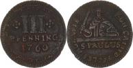 IIII Pfennig 1760 KM 430