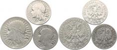 5 Zlotych 1933 - Hedvika; +2 Zlote 1932