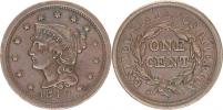 1 Cent 1849     "R"
