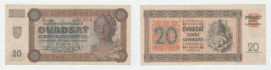 20 Koruna 1942