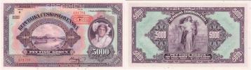 5000 Koruna 1920 - přetisk