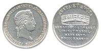 Menší žeton na korunovaci Lombardsko-benátským králem 6.9.1838
