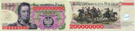 200 000 000 Zlotych 31.12. 2010   "sběratelský tisk"  náklad 500ks !!       "RR"